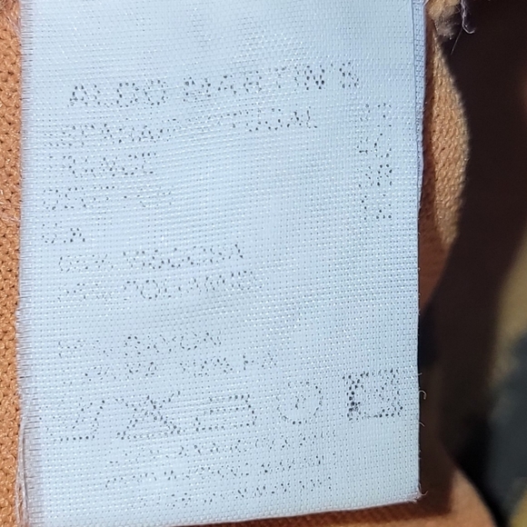 Aldo Martins Vintage Off The Shoulder Multicolor Lace Top Size Medium - Picture 7 of 7